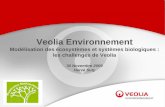 Veolia Environnement - École Polytechnique · 2009-12-09 · Veolia Eau • 1er opérateur mondial de la gestion des cycles de l’eau • 5,9 milliards de m3 d’eaux usées collectées
