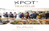 Buffets - SPOTBEEN TRAITEUR...Je suis livré(e) le Livraison possible pour toute commande supérieure à 130€ HT Les + Kit vaisselle bio box 50 personnes (vaisselle en pulpe de canne,