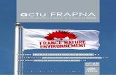 actu FRAPNA - FNE Auvergne Rhône Alpes · 2019-03-27 · (7 555 692 m3) selon le dernier rapport d’activité ! Une particularité ressort au fil des hivers, les stations des Bauges