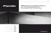 Pando...2 Pando INOXP Le symbole qui se trouve sur le produit ou son emballage indique que ce produit ne peut être traité comme un déchet ménager. Ce produit doit être déposé