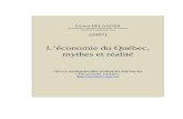 L'économie du Québec, mythes et réalitéclassiques.uqac.ca/.../Economie_du_QC_mythes_et_realites.docx · Web viewC'est une chute de cinq unités de pourcentage en 40 ans. La baisse