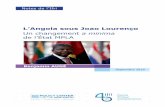 L’Angola sous Joao LourençoL'Angola sous Joao Lourenço Benjamin Augé 6 Il a également mis en place un gouvernement et un cabinet présidentiel, mélange de technocrates et d’hommes