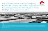 GS Construction Arabia Company facilite la construction ......Rabigh situé à environ 150 km au nord de Jeddah en Arabie saoudite. Le projet consistait à observer l'extension du
