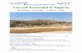 › programmes › pdf › Circuit-Essen... · Circuit Essentiel d’AlgérieJour 9 Dimanche : Batna – Balcon du Ghouffi – Biskra Départ sur Biskra par le Massif des Aurès,