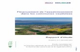 Financement de l'assainissement dans les communes vaudoises · 2018-04-23 · Financement de l'assainissement dans les communes vaudoises 3 HOLINGER SA Route de la Pierre 22, CH-1024