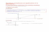 Terminale S - Nombres complexes et application à la géométrie · 2018-09-09 · Nombres complexes et application à la géométrie I) Représentation graphique d’un nombre complexe