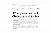 Espace et Géométrie - ac-orleans-tours.fr · Th_Math2 - Banque d'exercices n°3 - Espace et géométrie JMC - Version Août 2009 Maths - N2 - Espace et géométrie - Position C