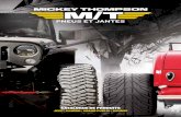 PNEUS ET JANTES - Mickey ThompsonLes premiers pneus haute performance à profil bas sur le marché. Beaucoup de compagnies ... salons de l’auto, course tout terrain en stade. Nous