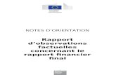 Introduction - Europa · Web viewIl y a conflit d’intérêts lorsque l’objectivité de l’auditeur nécessaire à l’établissement du rapport se trouve compromise dans les