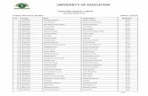 UNIVERSITY OF EDUCATION...original documents and one set of photocopies of all these documents w.e.f. 26-Sep-2018 to 02-Oct-2018 (08:00 am to 04:00 pm) 2.Students should submit fee
