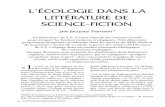 L'ECOLOGIE DANS LA LITTÉRATURE DE SCIENCE-FICTIONcnlj.bnf.fr/sites/default/files/revues_document_joint/... · 2017-11-27 · L'ECOLOGIE DANS LA LITTÉRATURE DE SCIENCE-FICTION par