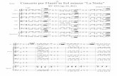 Score Concerto per Flauto in Sol mineur La Notte RV 439 ... · Flute Violini I Violini II Viole Celli Bassi Harpsichord œ− œœ− œœ ... Concerto per Flauto in Sol mineur "La