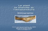 GERA - Groupe d'Etude et de Recherches en Acupuncture - Le pied … · 2007-04-22 · ACUDOC2 Centre de documentation du Groupe d'Etudes et de Recherches en Acupuncture 192 chemin