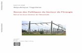 Rapport No: ACS499 République Togolaise Revue des ...documents.worldbank.org/curated/en/...pays correspond aux grands axes du DRSP2. La réhabilitation des infrastructures économiques