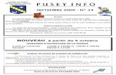 P U S E YP U S E Y I N F OI N F O - Site officiel de Pusey ...de l’Agglomération de Vesoul lance une nouvelle campagne de vente de composteurs au tarif préférentiel de 15.00 €.