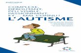 COMPLEXE, DÉROUTANT, PEU VISIBLE, PASSIONNANT, ET… MAL ...lavieenbleu.ch/.../AG_Leaflet_2018_v6_105x210_low.pdf · Autisme Genève a lancé une campagne de sensibilisation à l’autisme
