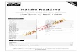 Finale 2005b - [Harlem Nocturne (Harmonie) - 000 Full Score.mus] · ©Difem SA Diffusion et Edition Musicales Faubourg du Lac 43 - 2000 Neuchâtel [dif G94117/P94752/06] tous droits