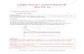 LIMITES ET CONTINUITÉ (Partie 1) Yvan Monka – Académie de Strasbourg – 1 LIMITES ET CONTINUITÉ (Partie 1) I. Limite d'une fonction à l'infini 1) Limite finie à l'infini Intuitivement