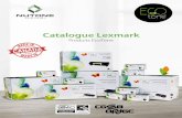 Catalogue Lexmark...1 4 7 2 5 3 6 Produits Lexmark EcoTone Processus de produit et d’assurance qualité Les cartouches EcoTone sont reconditionnées à 100% au Canada depuis 2000