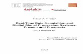 Real-Time Data Acquisition and Digital Signal Processing …dsplabs.cs.upt.ro/~micha/publications/pdfs/2002_PhDR__1... · 2002-05-15 · y providing real-time system operating capabilities