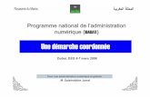 Programme national de l’administration numérique (IDARATIRoyaume du Maroc Recenser les projets multisecteurs offrants des services externes ou internes dans le domaine des TI et