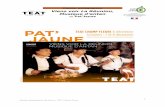 Dossier pédagogique Viens voir La Réunion, Musique d’antan · 2015-12-09 · 3 Dossier pédagogique Pat’Jaune | TEAT Champ Fleuri Cher(e) enseignant(e), Le concert de Pat’Jaune
