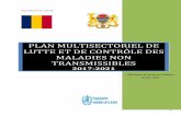 PLAN MULTISECTORIEL DE LUTTE ET DE … MULTISEC...3 2-4 Dispositif de la lutte contre les Maladies non transmissibles au Tchad 38 2-4-1 Coordination et collaboration intersectorielle