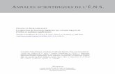 Université Grenoble Alpes - ANNALES SCIENTIFIQUES DE Lsergerar/Papers/... · 2011-02-28 · 602 F. SERGERAERT tification « naturelle » de l'espace 0°° (M) des fonctions numériques