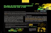 PLAN D’INVESTISSEMENT EXTÉRIEUR DE L’UE · 2017-07-08 · COMMENT FONCTIONNERA-T-IL? Le plan d’investissement extérieur fera appel à des investisseurs privés, lorsque des