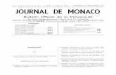 Bulletin Officiel de la Principauté · Appel à candidatures en vue de l’attribution du local situé à Monaco, Port de la Condamine, à l’extrémité de la digue s em i-f lot