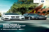 BMW SÉRIE 1 TROIS PORTES ET CINQ PORTES. · BMW Série 1 trois portes UrbanChic avec teinte de carrosserie "Mineralgrau" La BMW Série 1 est proposée dans 5 Finitions dont 3 avec