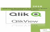 QlikView Developer 01 Practice Exam Questions Certification · PDF file – Разработка аналитической отчетности на QlikView и Qlik Sense. Рассылка