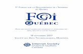1er F sur la G de l’I au Québec · 2019-04-07 · numérique (ORISON), ses recherches portent principalement sur les impacts du numérique sur la diversité des expressions culturelles,