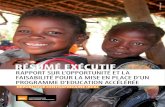 RÉSUMÉ EXÉCUTIF - NRC · 2016-07-06 · cours de l’étude met en exergue l’ampleur du phénomène de déscolarisation et non scolarisation des enfants et jeunes en République