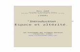 “Introduction. Espace et altérité.”classiques.uqac.ca/.../Espace_et_alterite/Espace_et_alterite_intro.d…  · Web viewÉdition électronique réalisée avec le traitement