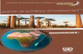 Examen de la politique d'investissement - MadagascarCe rapport a été élaboré par la Section des examens de politique d’investissement sous la direction de Chantal Dupasquier.