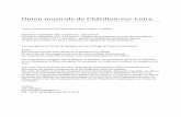 Pdf Union musicale - Châtillon-sur-Loirechatillon-sur-loire.com/pdf/fiche-asso/musique.pdf · l’Orchestre d’Harmonie bénéficient de la gratuité de tous les cours. Mot du Président