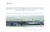 Guide méthodologique à destination des aéroports pour … · 2016-07-11 · Autorité de Contrôle des Nuisances Aéroportuaires Guide méthodologique à destination des aéroports