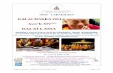 Prestations comprises dans le prix · 2014-02-05 · Le Tantra de Kalachakra a été enseigné par le Bouddha en Inde il y a plus de deux mille ans. Cest la source première du mythe
