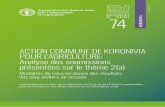 Action commune de Koronivia pour l'agriculture: analyse des … · 2020-02-03 · technique sur le changement climatique (RTCC) de la FAO. Lancé comme un réseau interne en 2014,