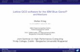 Lattice QCD software for the IBM Blue Gene/P architecture · Lattice QCD Blue Gene/P hardware Lattice QCD software for Blue Gene Performance resultsConclusion and outlook Lattice