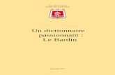 Un dictionnaire passionnant : Le Bardinlasabretache.fr/wp-content/uploads/2017/09/Le-BARDIN.odt.pdf · Son dictionnaire de l'Armée qualifié à juste titre de « vaste encyclopédie