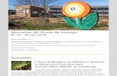 Nouvelles de l'Ecole de biologie - University of Lausannewp.unil.ch/ebnews/files/2018/05/Nouvelles-Ecole-de... · 2018-05-25 · Nouvelles de l'Ecole de biologie N° 21 - février