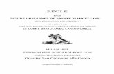 SŒURS URSULINES DE SAINTE MARCELLINE · 2017-04-18 · rÈgle des sŒurs ursulines de sainte marcelline du diocÈse de milan approuvÉe par son excellence l’archevÊque de milan