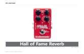 Hall of Fame Reverbdownloads.music-group.com/software/tcelectronic/tc... · 2019-08-16 · Govan，John Petrucci 或 Steve Vai）制作好的音 色自由定制还不够酷吗？