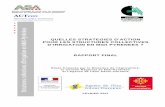 QUELLES STRATEGIES D’ACTION POUR LES ......Structures collectives d’Irrigation en Midi-Pyrénées Réseau d'échange de savoir pour les Associations Syndicales de propriétaires