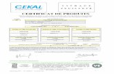 F E U I L L E T ÉLa certification CEKAL porte sur la qualité des vitrages : l’assemblage, la durabilité, les performances. La mise en oeuvre des vitrages certifiés fait l’objet