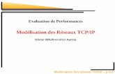 Modélisation des Réseaux TCP/IP · PDF file 2008-09-10 · Variantes de TCP On a present´ e les grands principes de TCP´ Il existe differentes versions´ TCP Tahoe: reduit´ cw