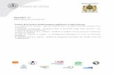 MADEV 2017 - Session posters : Mathématiques appliquées et … · 2017-11-20 · MADEV 17 Rabat, Maroc, 16-19 octobre 2017 Posters de la session Mathématiques appliquées et apprentissage