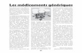 Les médicaments génériques - Saint-Boniface, Quebecmunicipalitesaint-boniface.ca/documents/MPNo57-fevrier... · 2015-10-05 · 43 D E G R A N D E XPÉ RI E N C E Marc St-Cyr, propriétaire